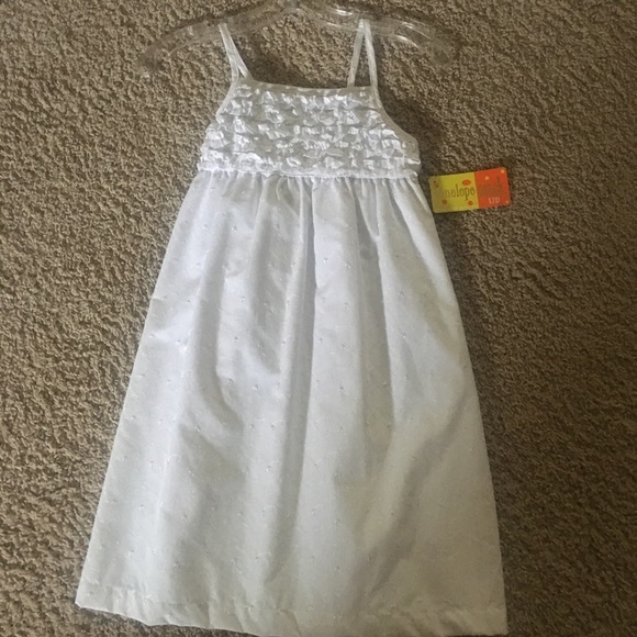 Other - NWT girls size 10 white dress